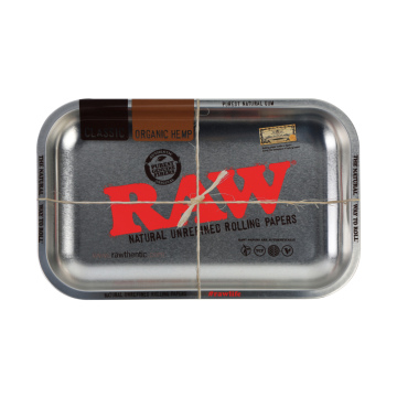 RAW Rolling Tray silver small
